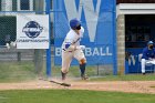 Baseball vs CGA  Wheaton College Baseball vs Coast Guard Academy during game two of the NEWMAC semi-finals playoffs. - (Photo by Keith Nordstrom) : Wheaton, baseball, NEWMAC